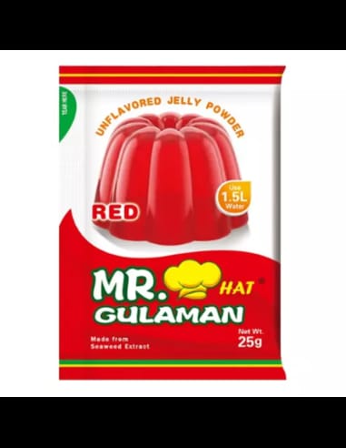 Mr Hat Gulaman Red 25g