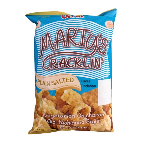 Oishi Oishi Marty’s Cracklin’ Plain Salted 90g