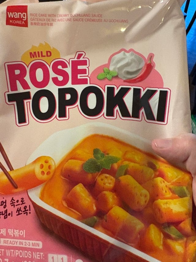Wang rose topokki 360g