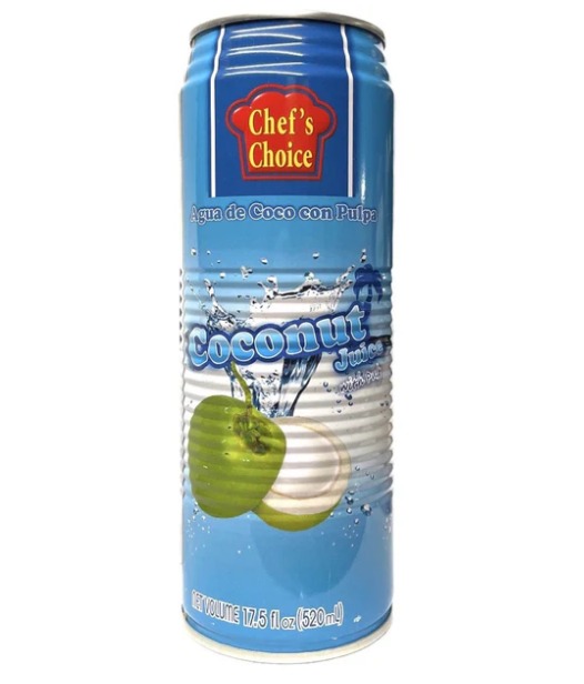 Chef’s Choice Coconut Juice with Pulp 520ml