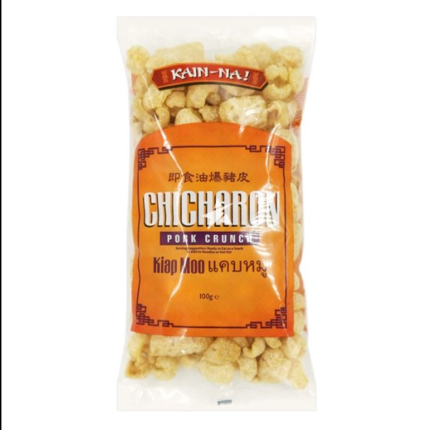 Kain-Na! Chicharon Pork Crunch Snack 100g