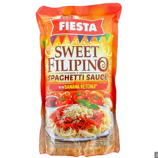 White King Fiesta SWEET FILIPINO Spaghetti Sauce 1KG