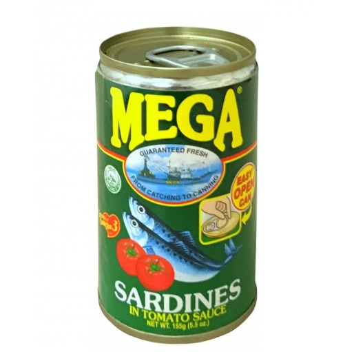 Mega Mega Sardines in Tomato Sauce 155g