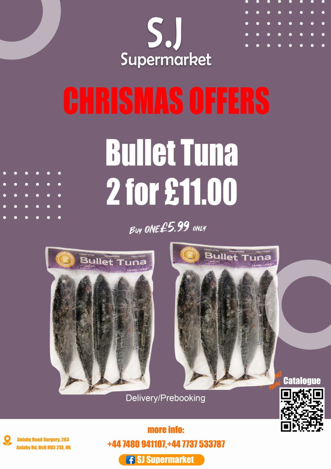 Bullet Tuna 2for £11.00