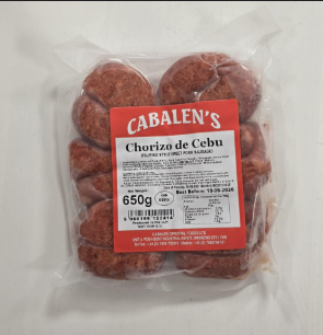 Cabalen’s Chorizo de Cebu (18-20Pcs) 650g