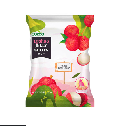 Cozzo Jelly Shots Lychee Flavour 160g