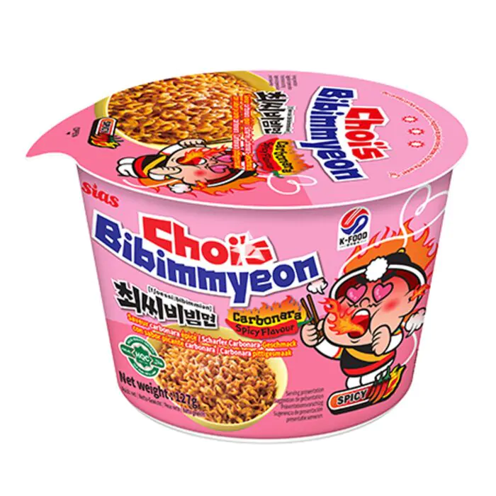 Chois Bibimmyeon Carbonara Cup Noodles 127g