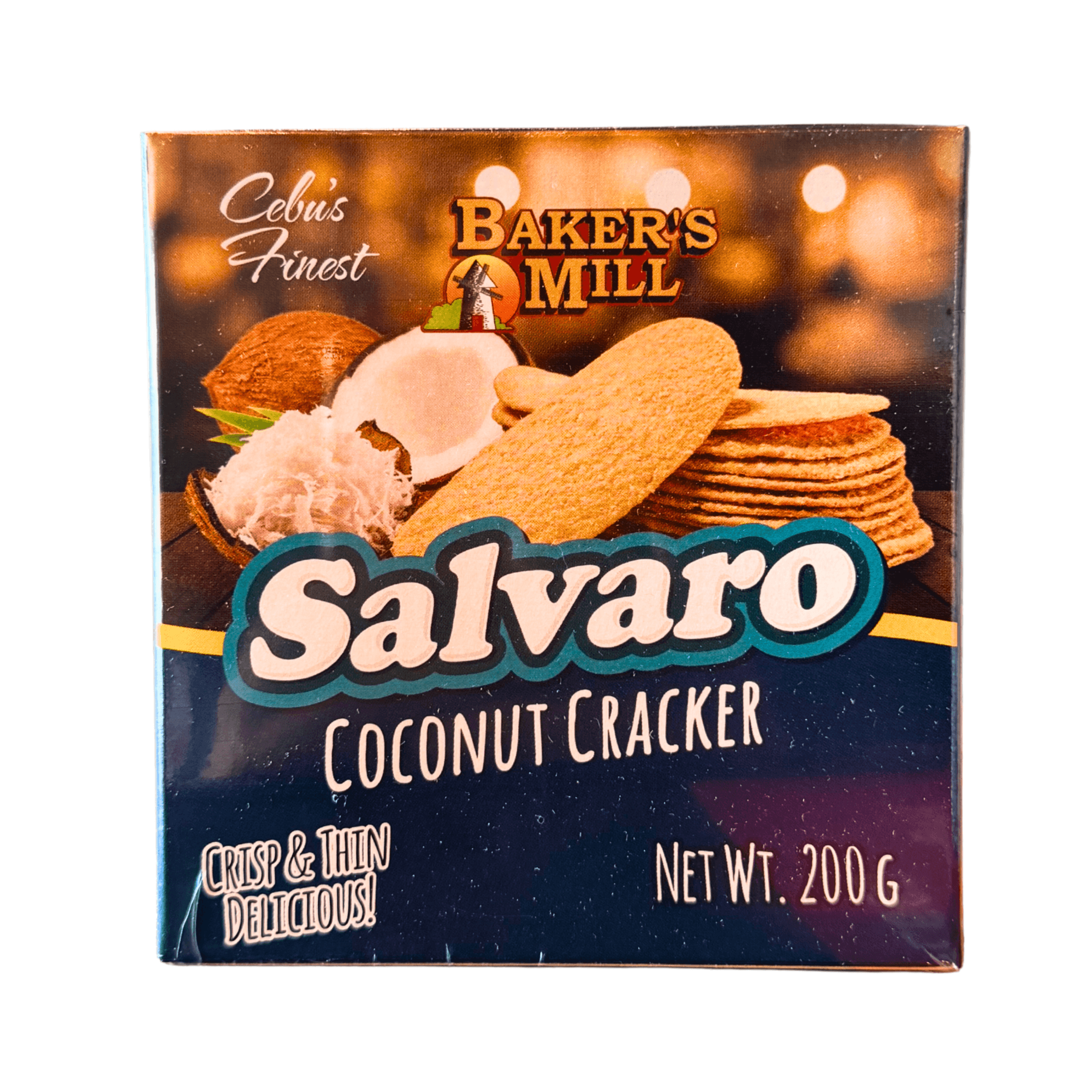 SALVARO COCONUT CRACKER 200g