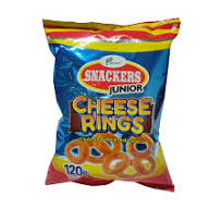 Snackers Junior Cheese Rings 120g