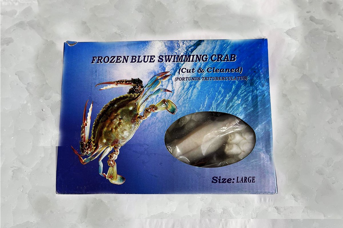 Blue Swimming Crab Cut and Cleaned 1kg