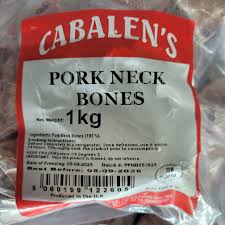 Cabalen’s Pork Neck Bones 1kg