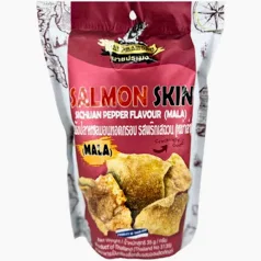 Crispy Salmon Skin )(MALA) 35g
