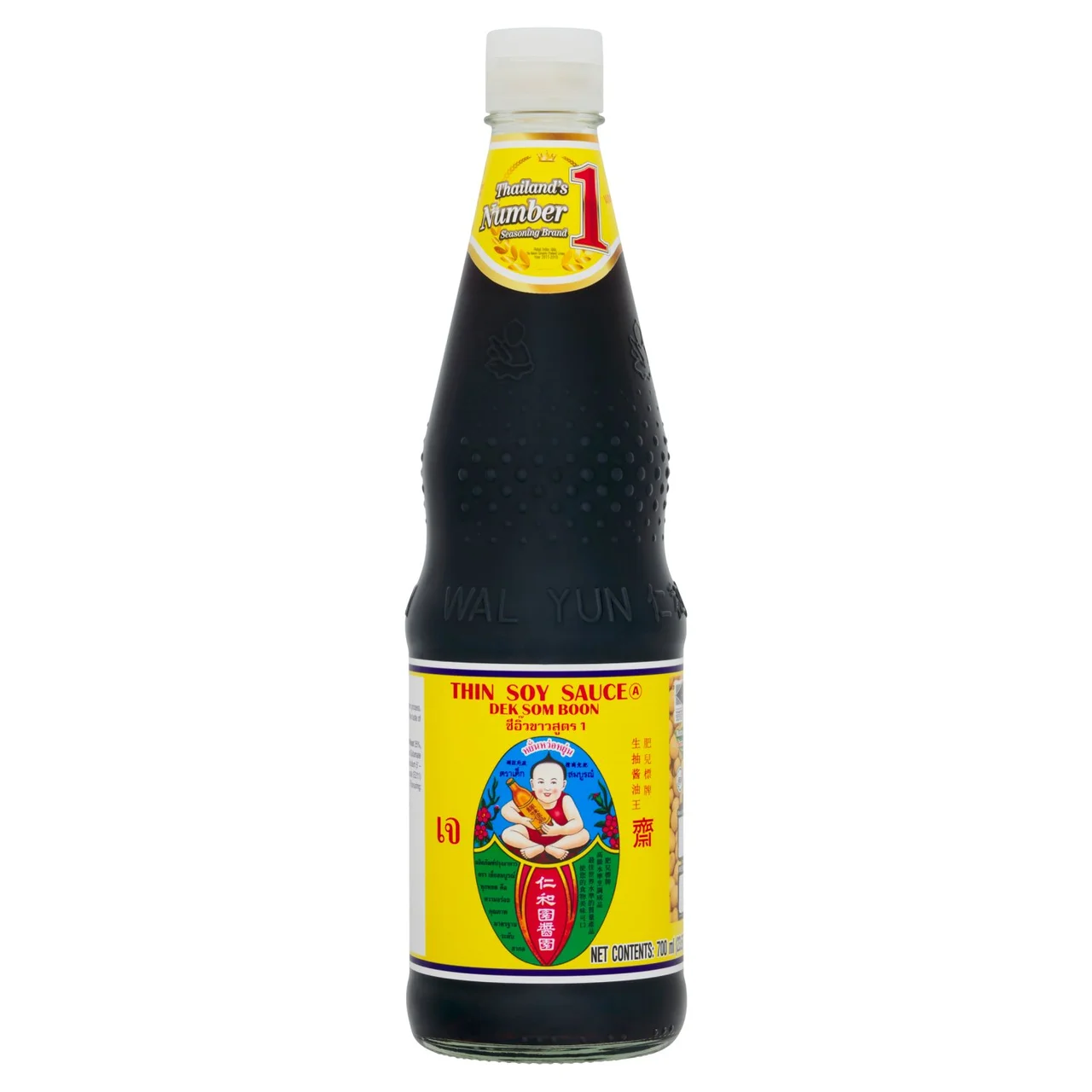 Dek Som Boon Brand Thin Soy Sauce 700ml