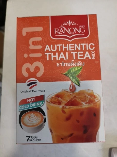 Ranong Authentic Thai Tea Mix 7 Sachets 210g