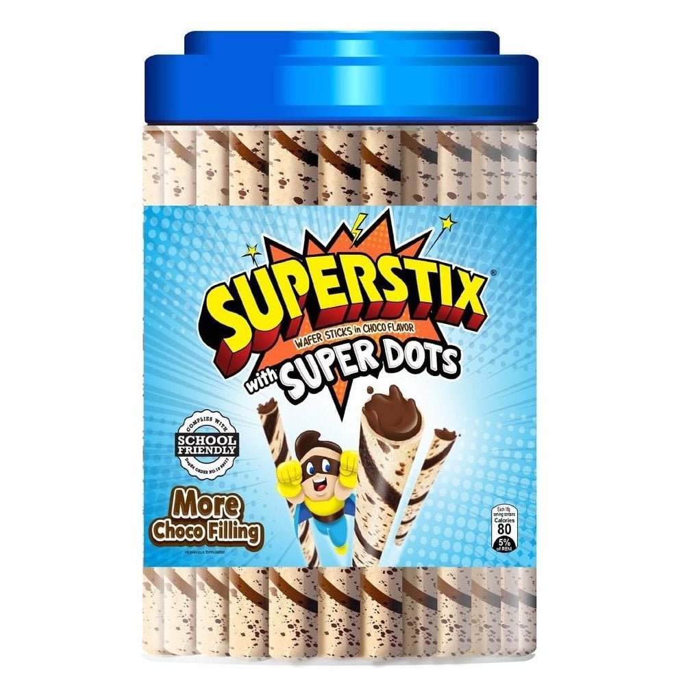 Superstix Chocolate Wafer Sticks 330g
