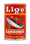 Ligo Sardines In Tomato and Chilli Sauce 155g