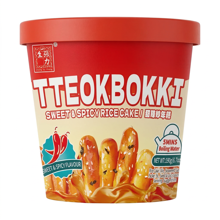 TTEOKBOKKI Sweet &Spicy Rice Cake 190g